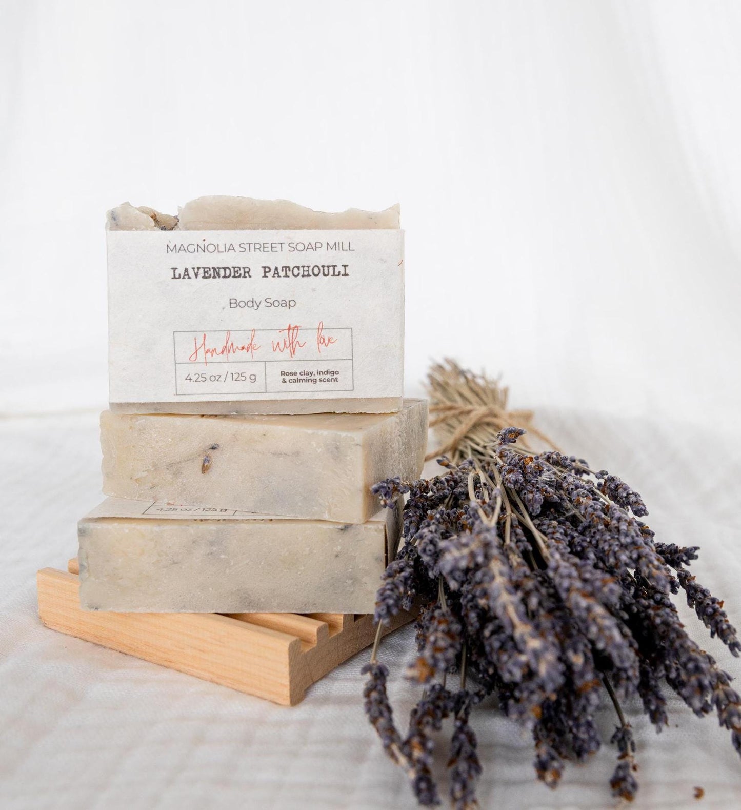 Lavender Patchouli Natural Bar Soap