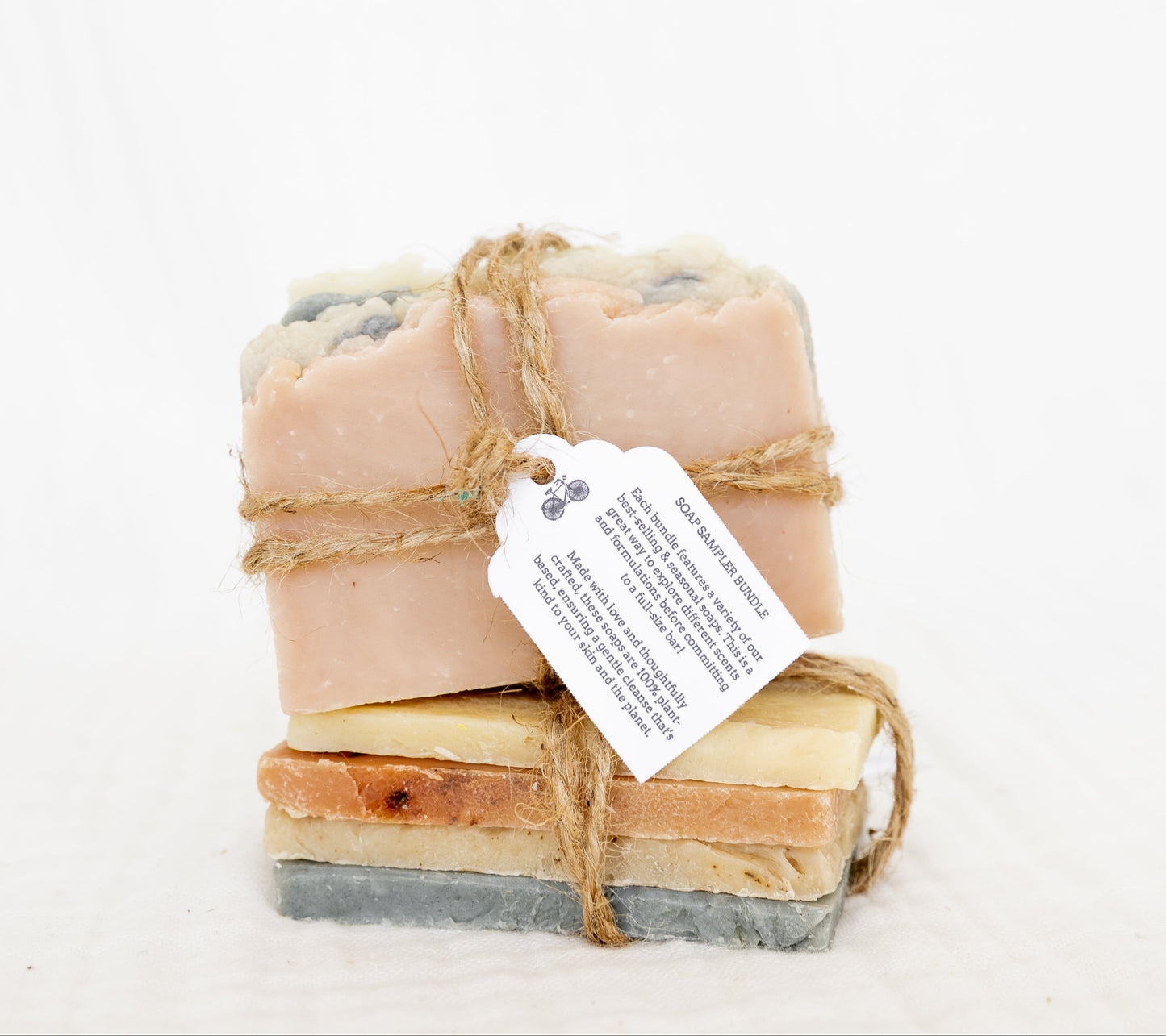 Soap Sampler Bundle, Variety Mix of Natural Soap