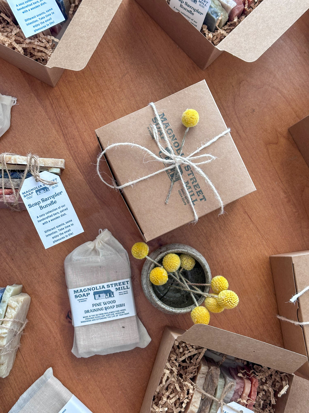 Soap Sampler Bundle, Variety Mix of Natural Soap