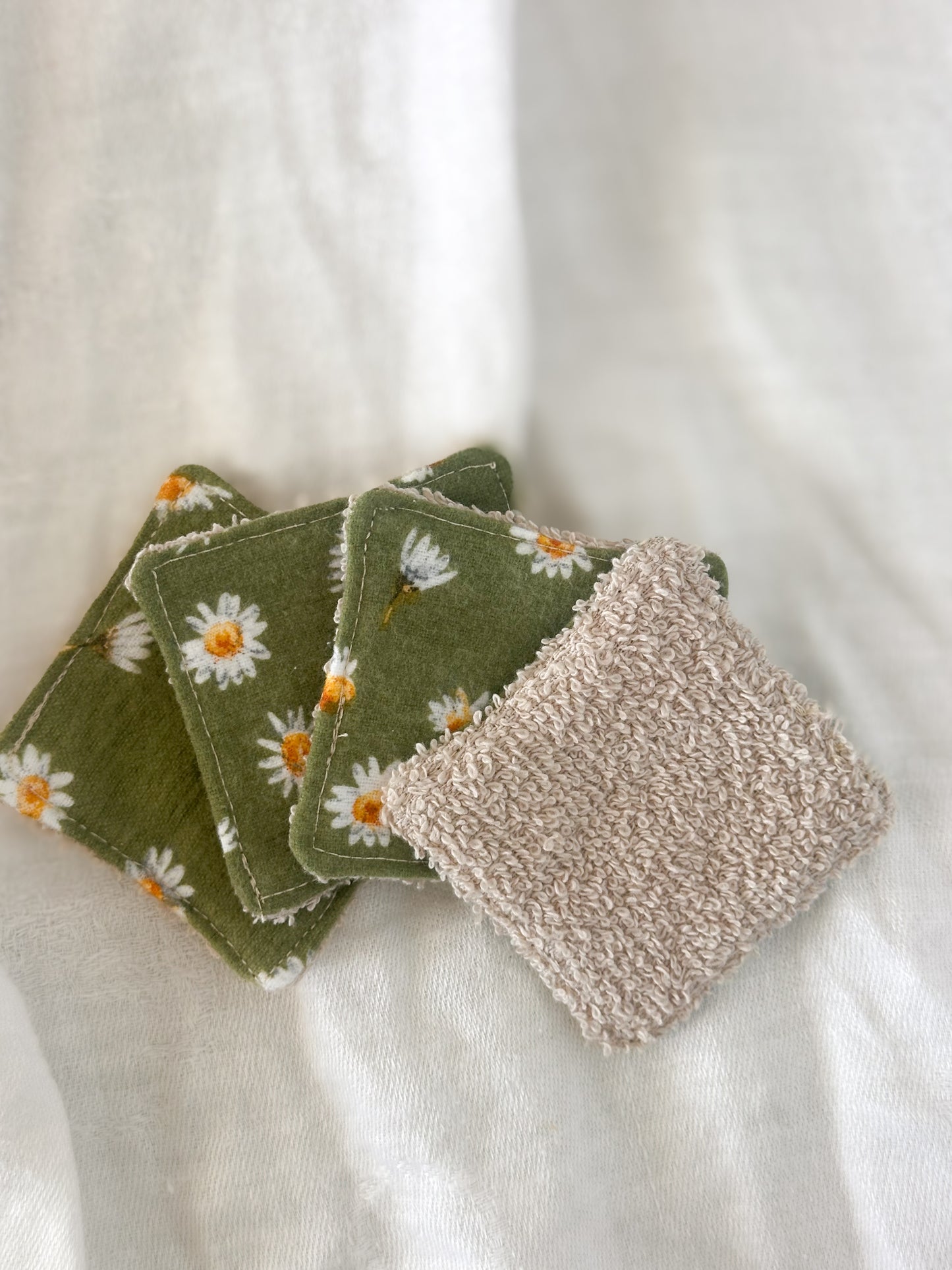 Reusable Cotton Squares (Set of 4)