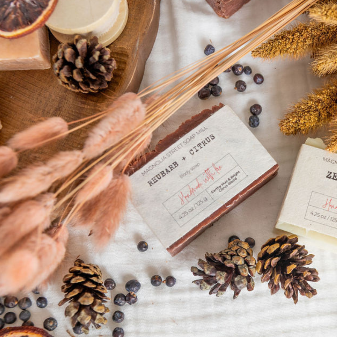 Rhubarb + Citrus Natural Bar Soap