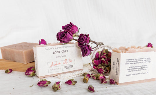 Rose Clay Natural Bar Soap