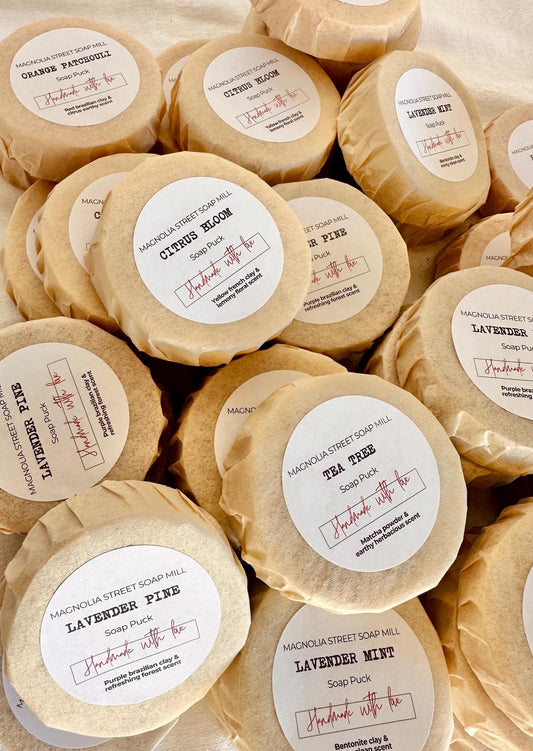 Soap Pucks, Natural Soap Rounds