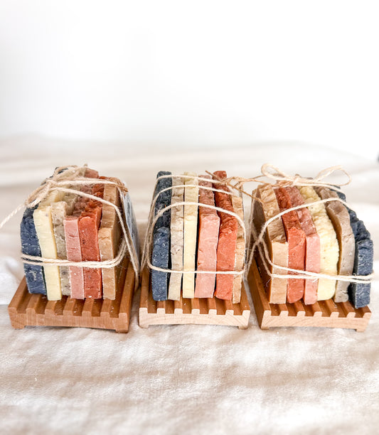 Soap Sampler Bundle, Variety Mix of Natural Soap