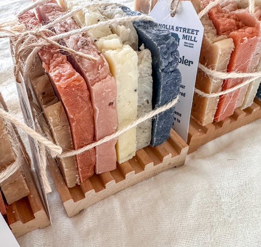 Soap Sampler Bundle, Variety Mix of Natural Soap