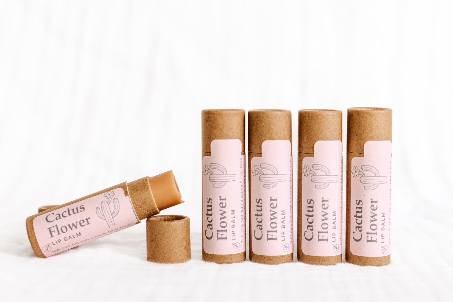 Cactus Flower Natural Vegan Lip Balm