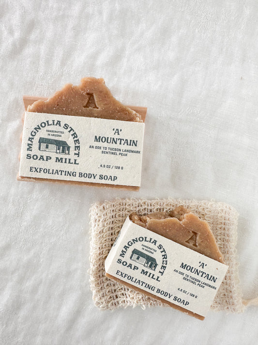 Local Tucson "A" Mountain Inspired Bar Soap