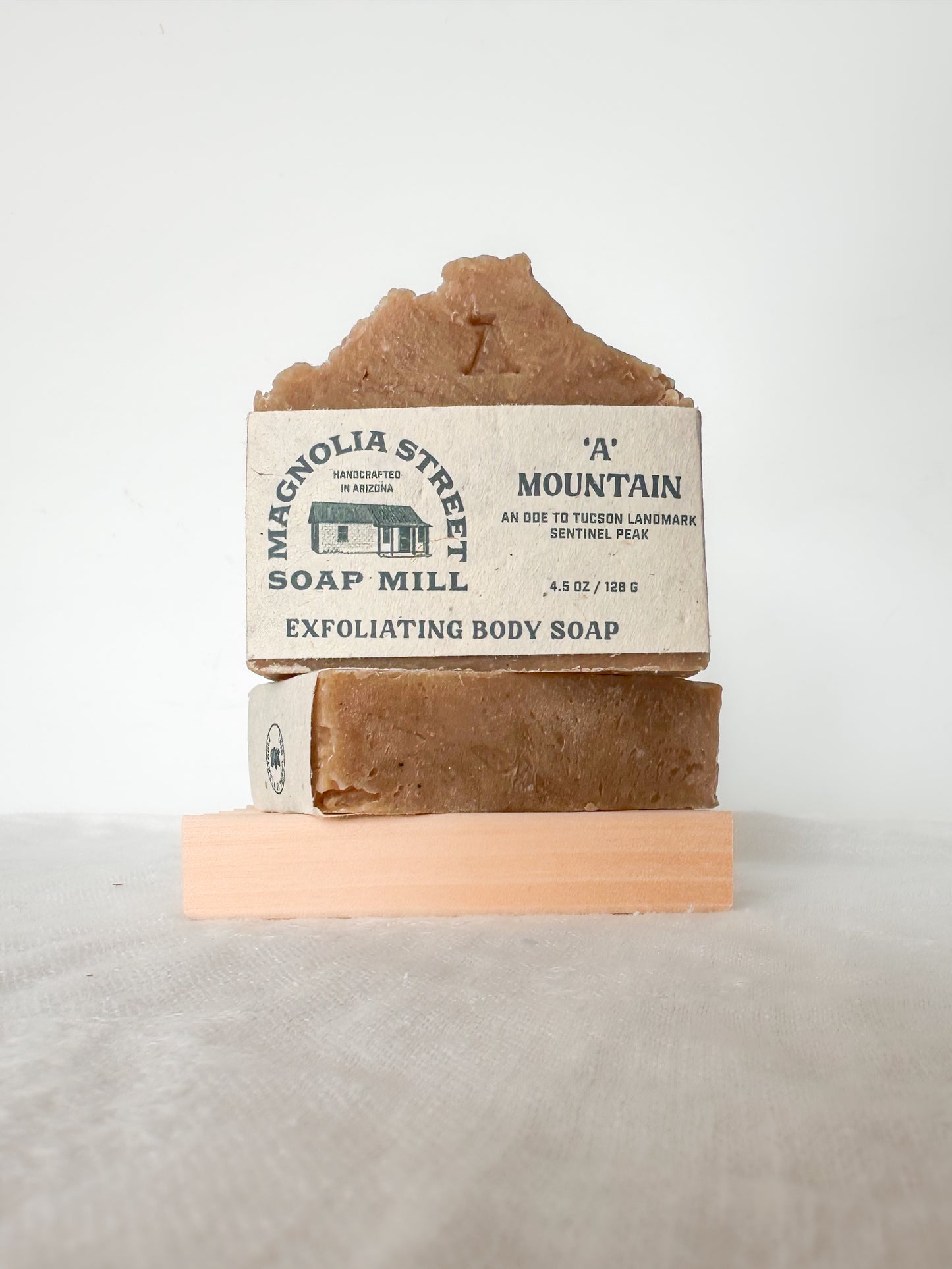 Local Tucson "A" Mountain Inspired Bar Soap