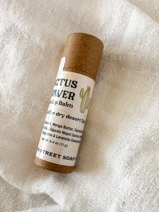 Cactus Flower Natural Vegan Lip Balm