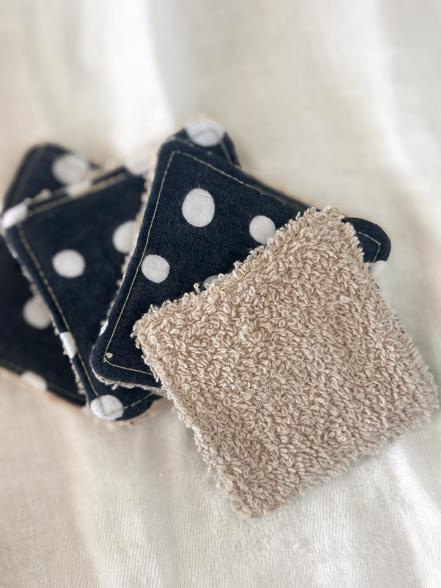 Reusable Cotton Squares (Set of 4)