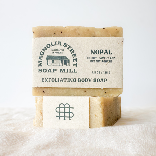 Nopal Natural Body Soap - Exfoliating Bar Soap