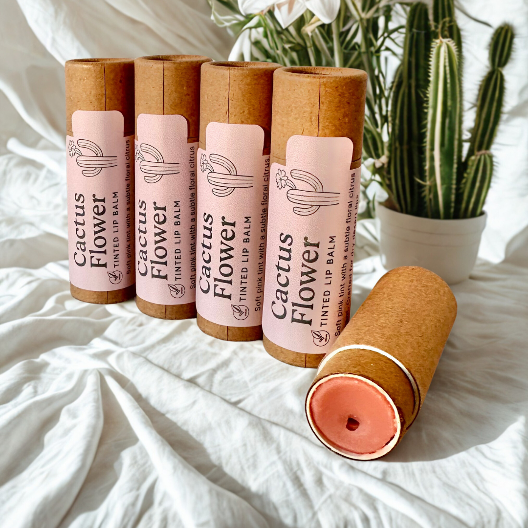 Cactus Flower Natural Vegan Lip Balm